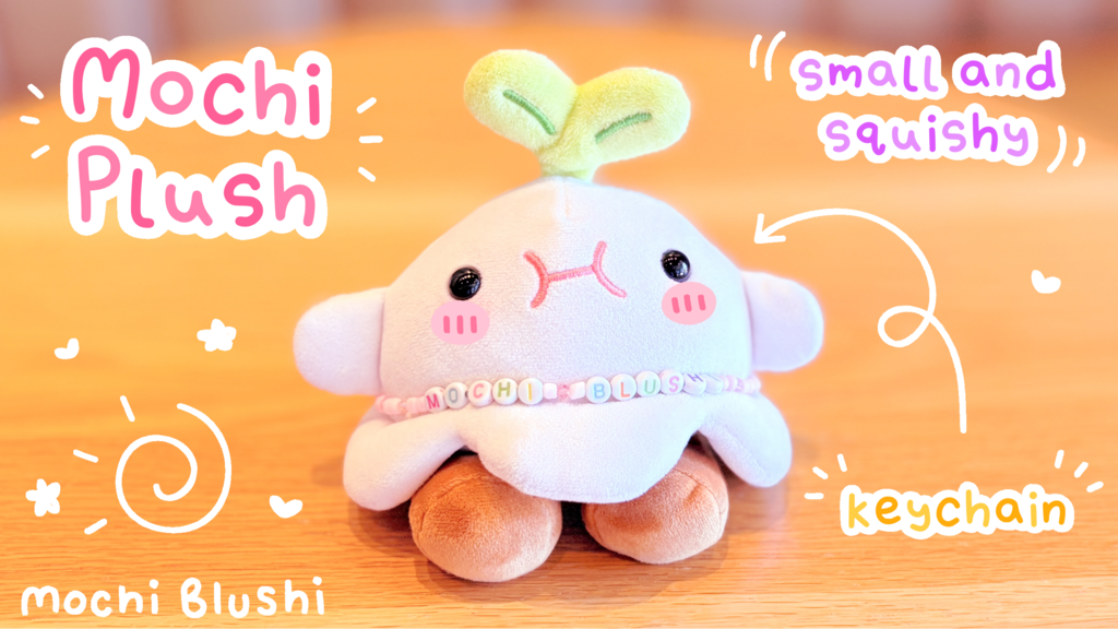 Mochi Plush Keychain