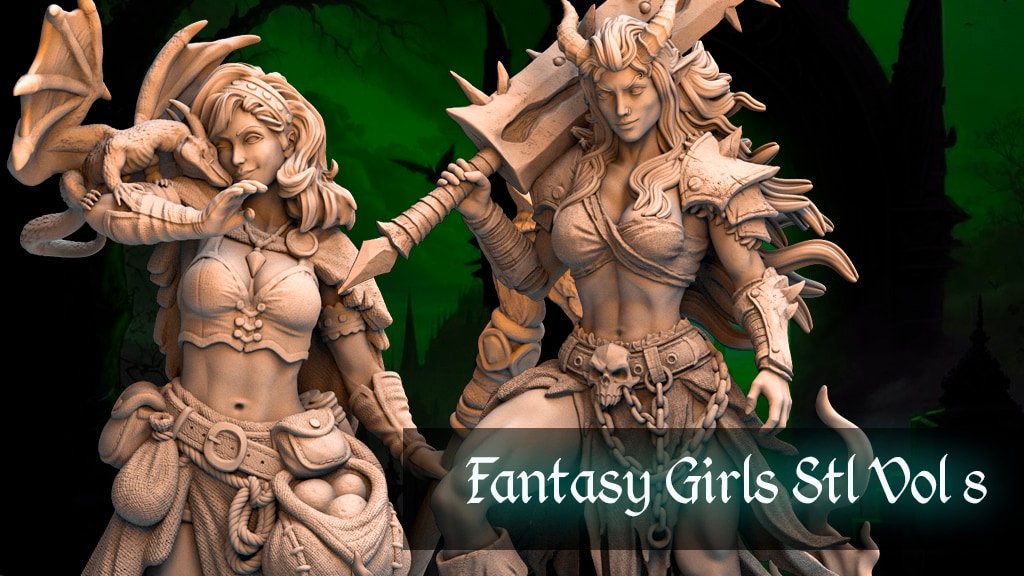 Fantasy Girls Stl Vol 8