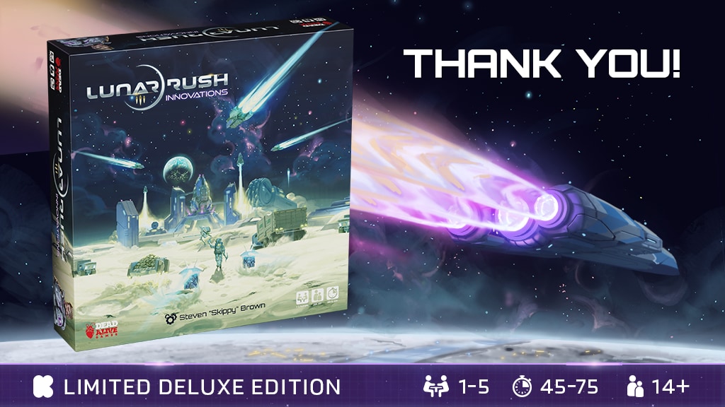 Lunar Rush: Innovations - EXPANSION and Reprint!