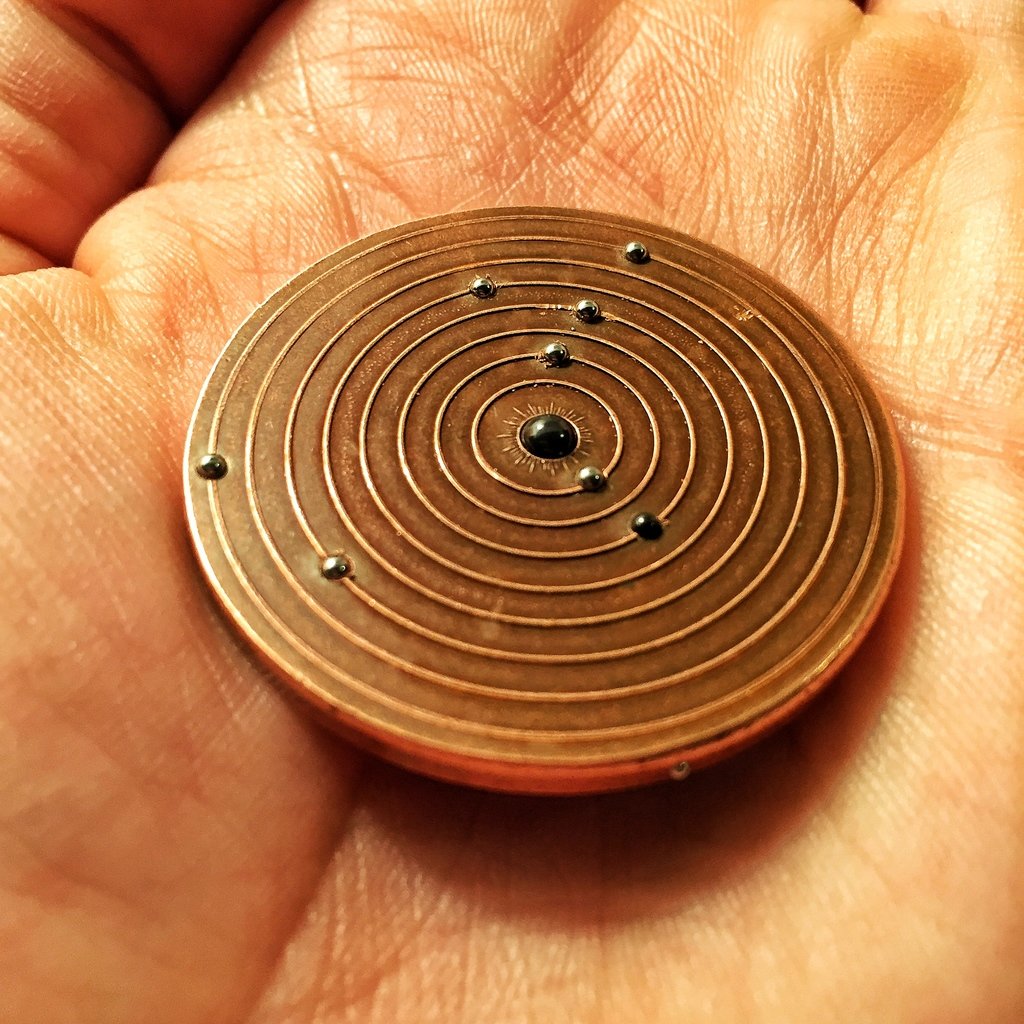 Vestige Coin - Your planetary based memory on a coin.