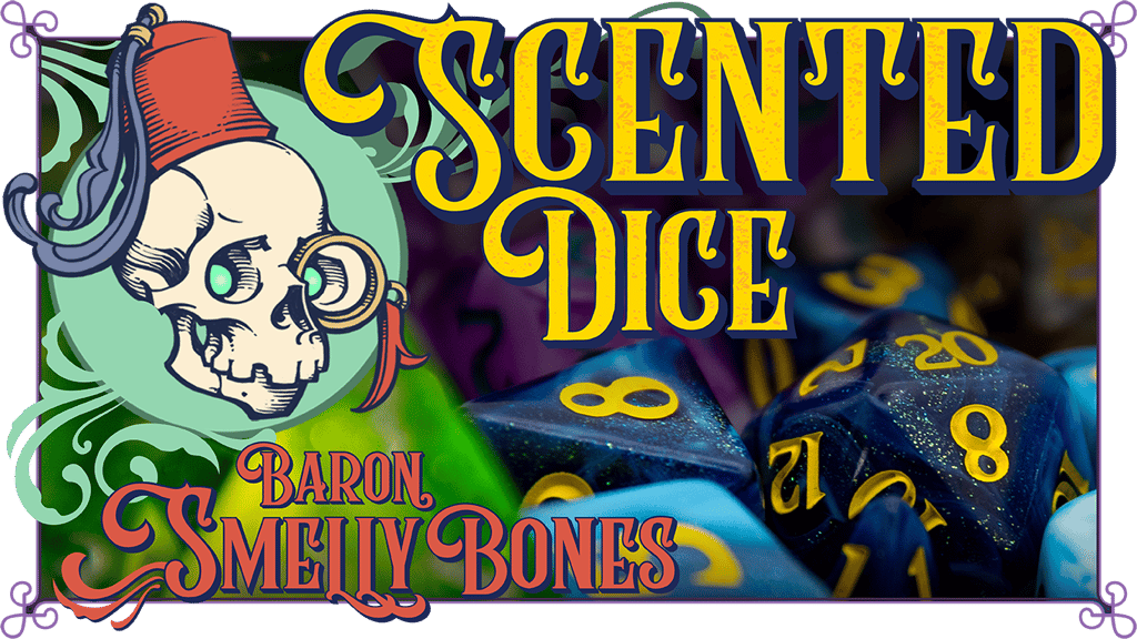 Scented Wild Magic Dice by Baron Smellybones