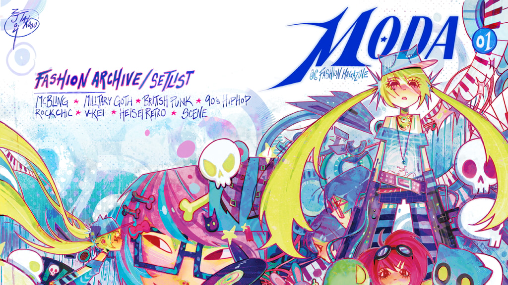 MODA: an OC fashion zine