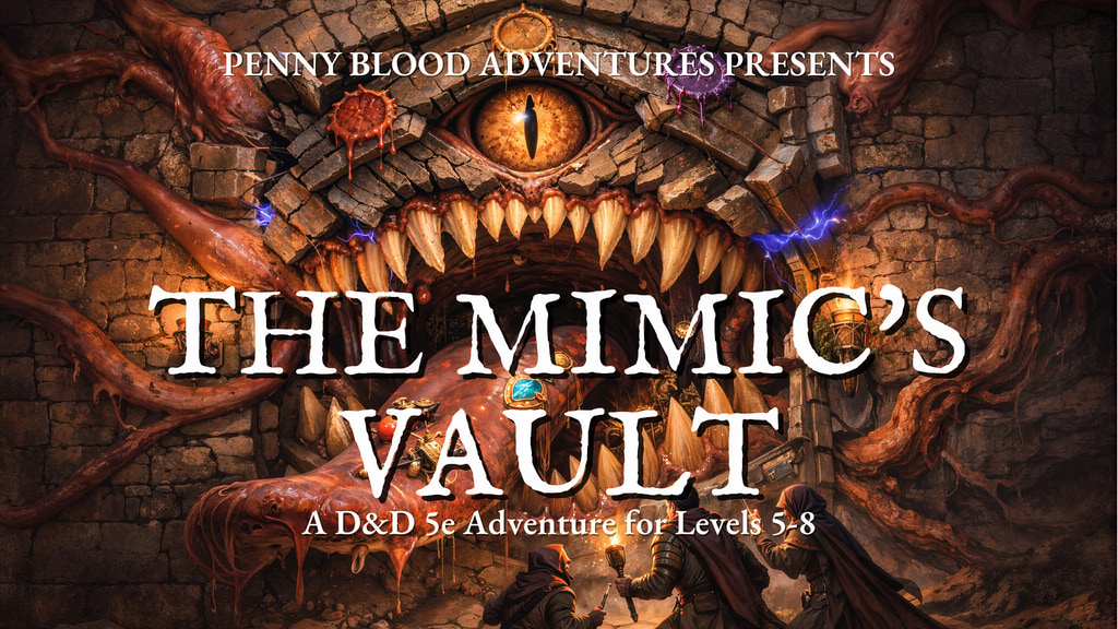 The Mimic's Vault, a 5e Horror/Heist module