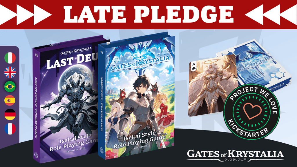 Gates of Krystalia – Last Deux: The Anime TTJRPG