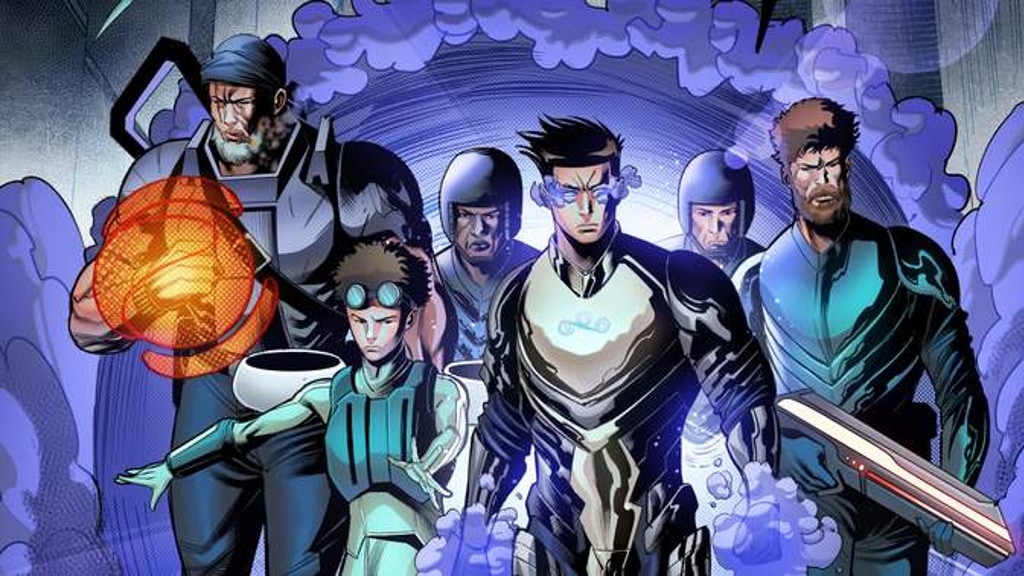 The Fog Within #1-5 A 90’s Sci-fi Action Series