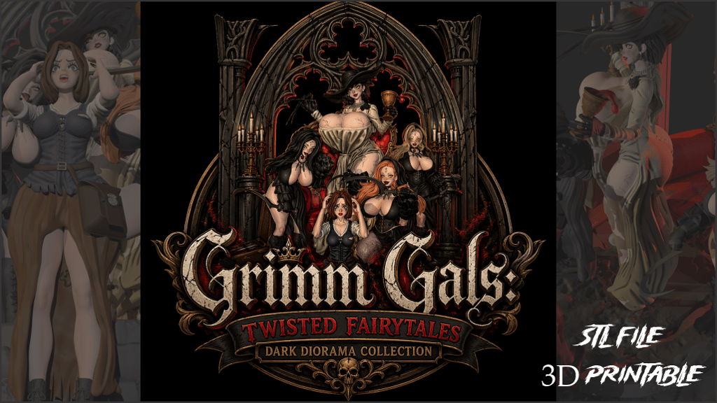 Grimm Gals: Twisted Fairytales - Dark Diorama Collection