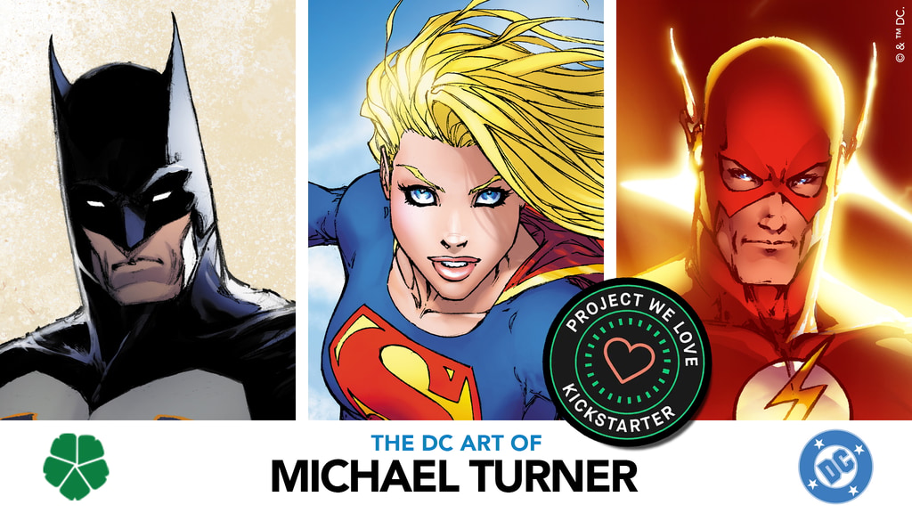 The DC Art of MICHAEL TURNER - A Deluxe Art Book & More!