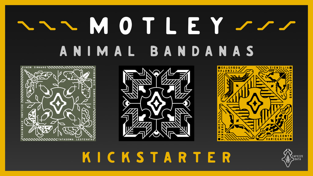 Motley Animal Bandanas