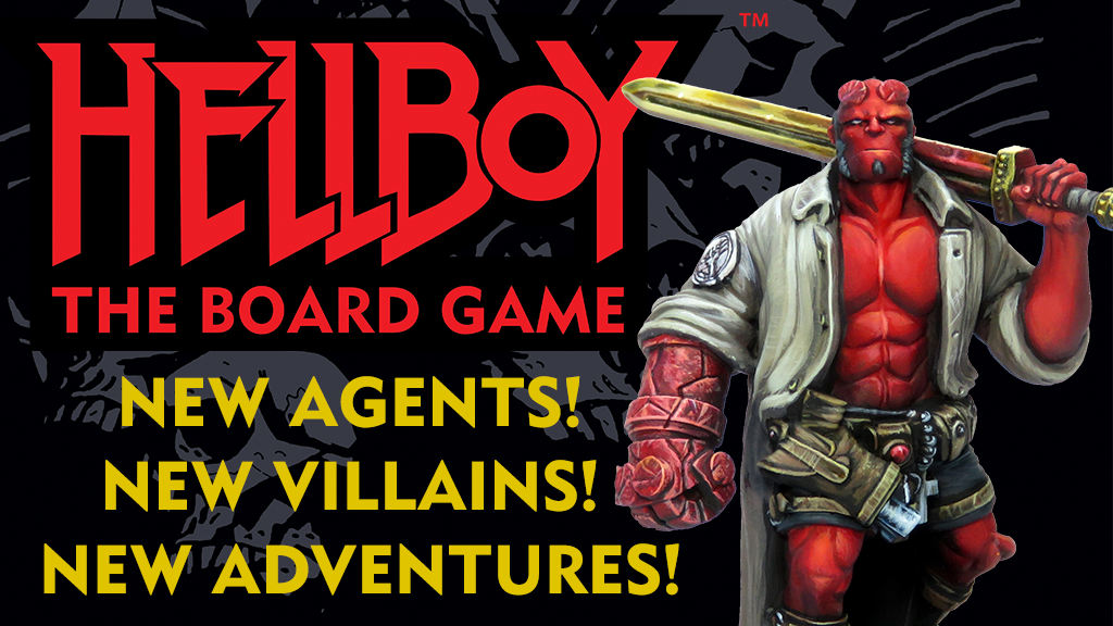 Hellboy: The Board Game Expansions and Dice Game