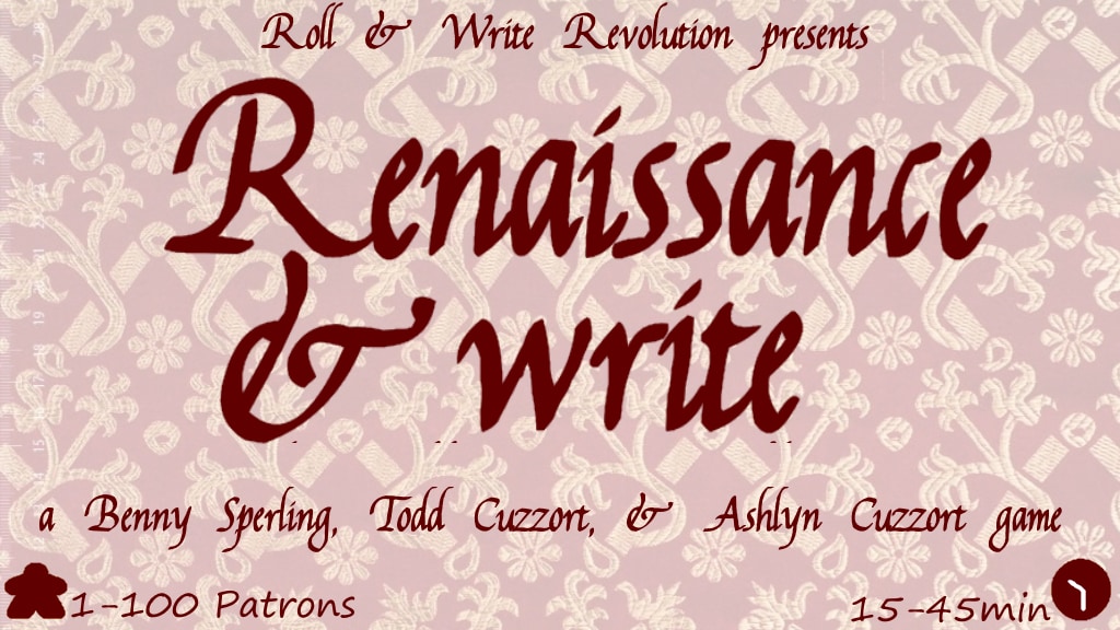 Renaissance and Write