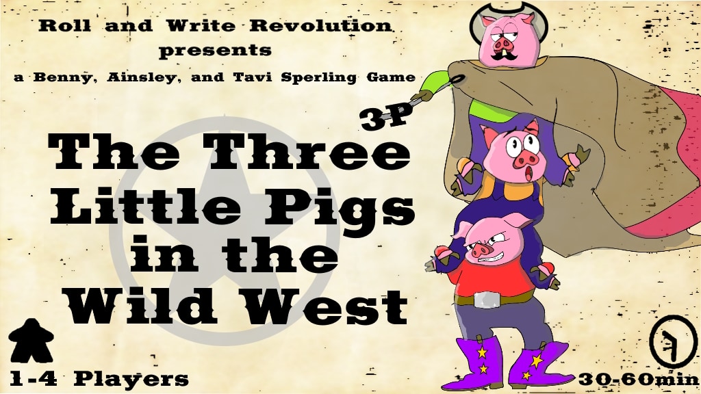 The 3 Little Pigs in the Wild West