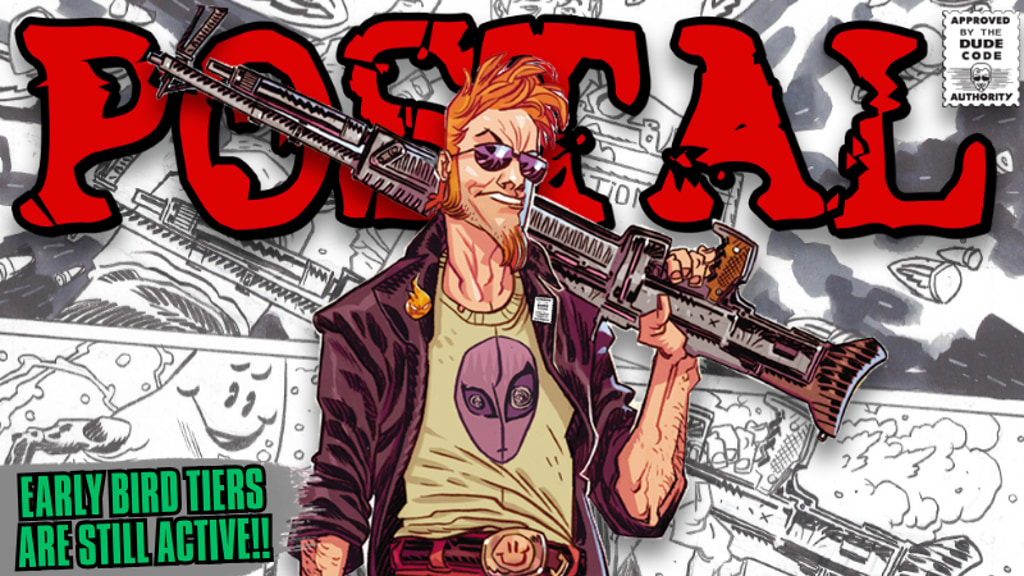 POSTAL - FIRST EVER COMIC BOOK!