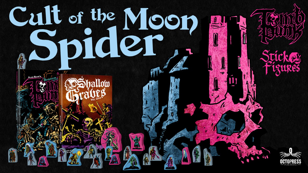 Shallow Graves: Cult of the Moon Spider for Tombpunk RPG