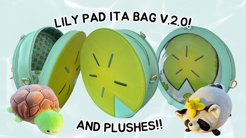Lily Pad ita crossbody and backpack 2 in 1