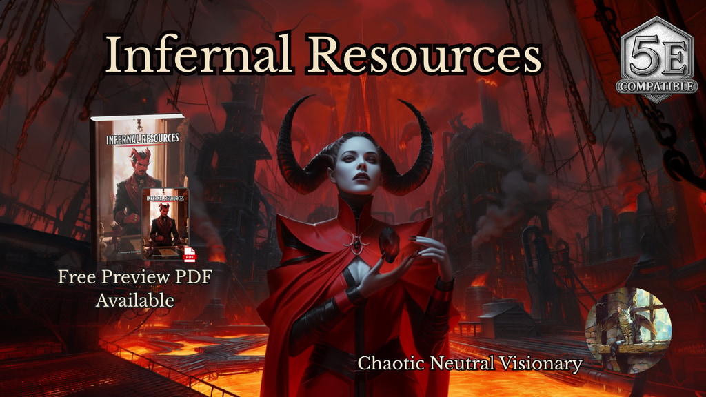 Infernal Resources for 5E: Hellbound Expeditions