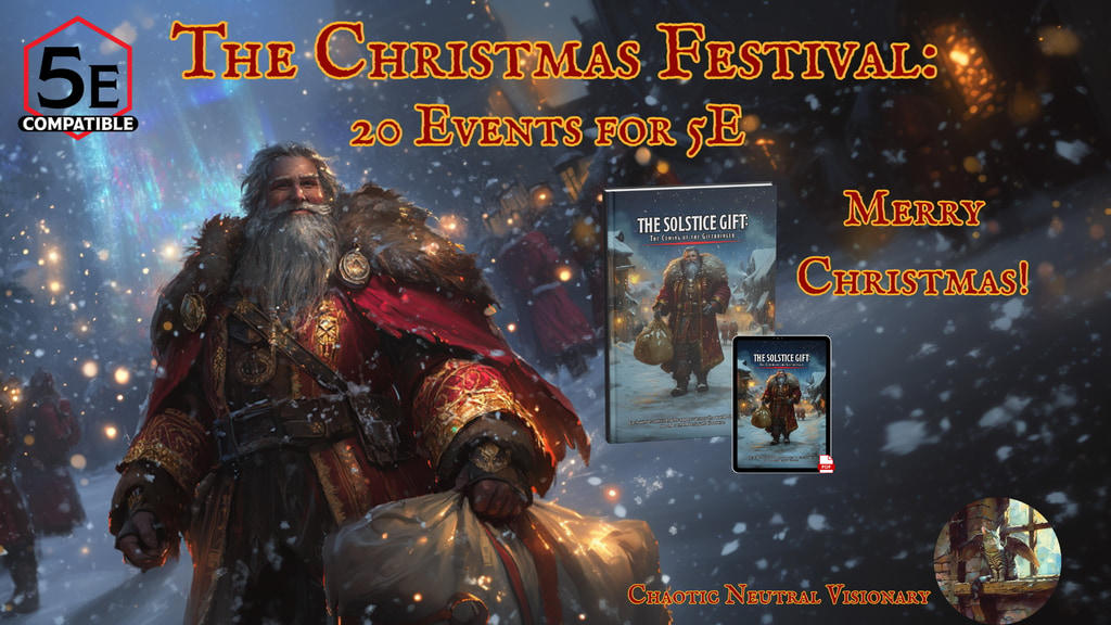 The Christmas Festival — 20 Events for 5E