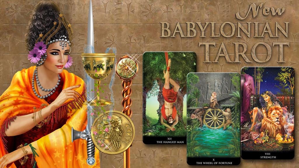 New Babylonian Tarot Deck Cards