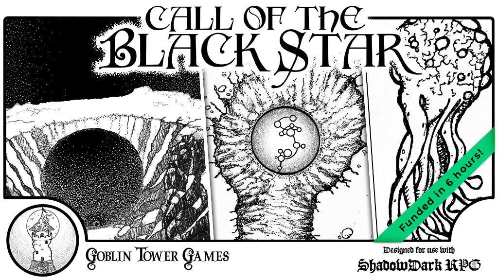 Call of the Black Star - Zine for Shadowdark RPG