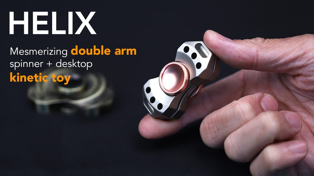 HELIX Spinner and Kinetic Desk Toy