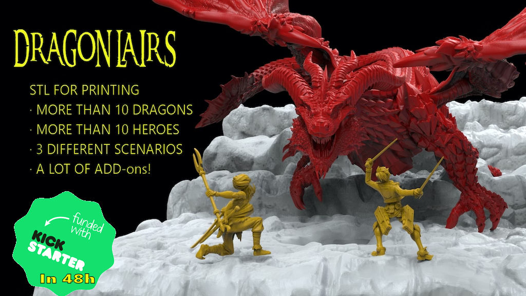 Dragon Lairs - Adventurers vs Dragons