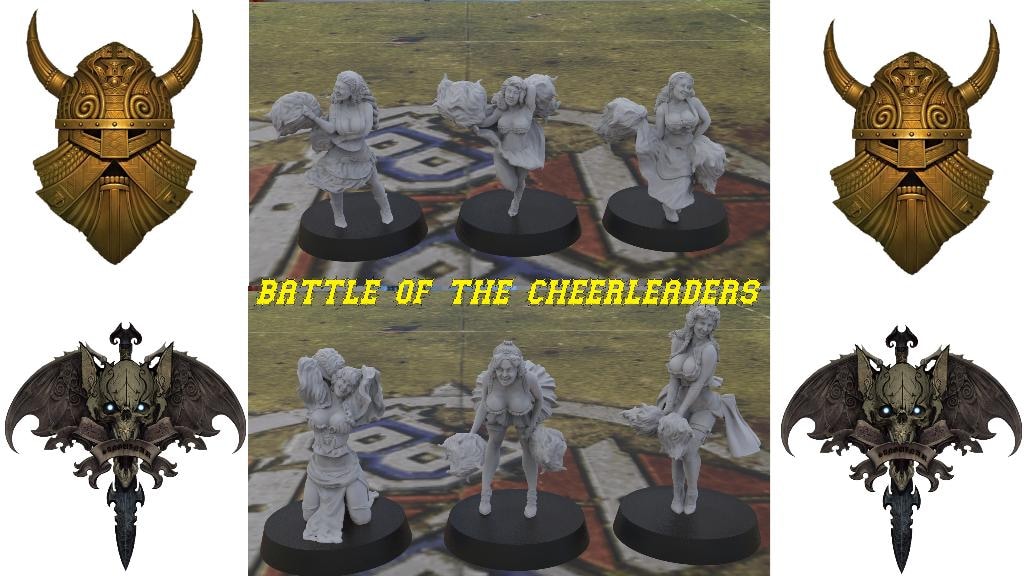 Fantasy Football Cheerleader Teams:Vampire/Undead and Dwarf