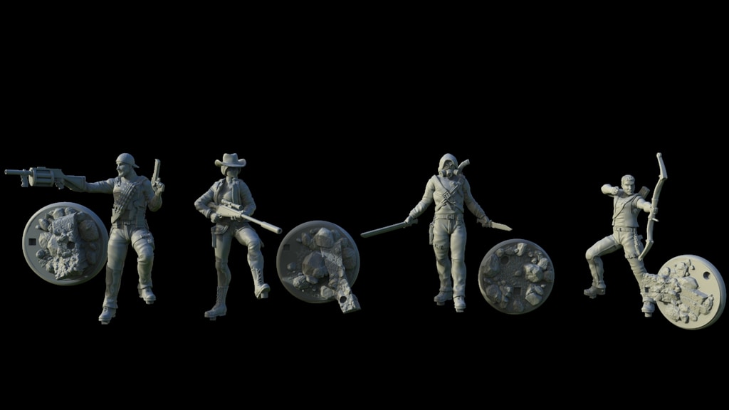 Bravo Team - A Zombie Apocalypse Paramilitar Survivors team