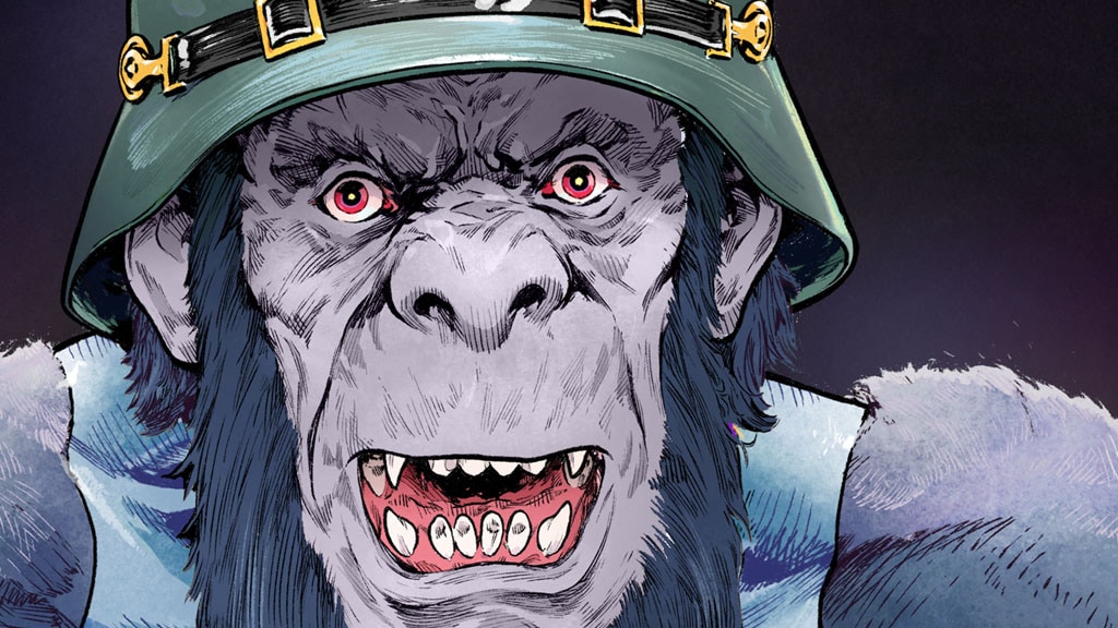 Galacto Pit-fighter: Requiem for a Humanzee - Make 100 -
