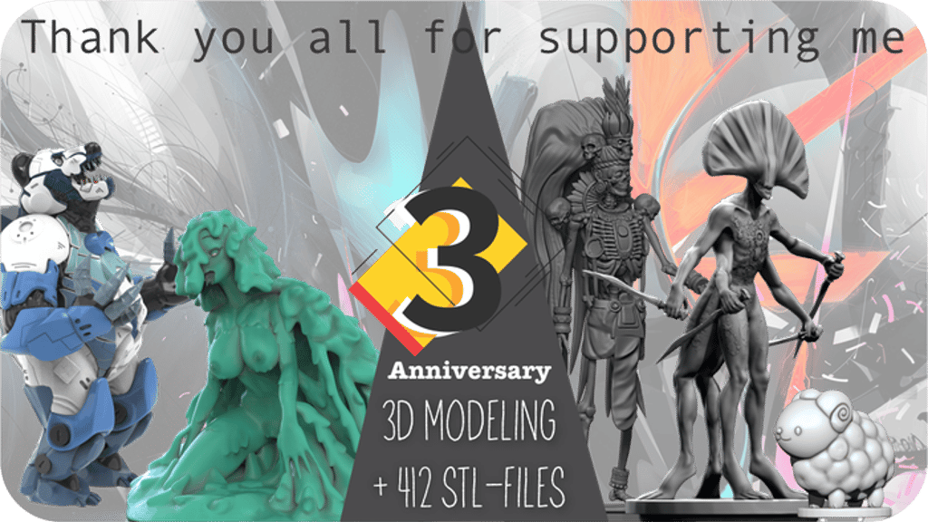 Now 3rd Anniversary + 412 STL in 14 campaigns