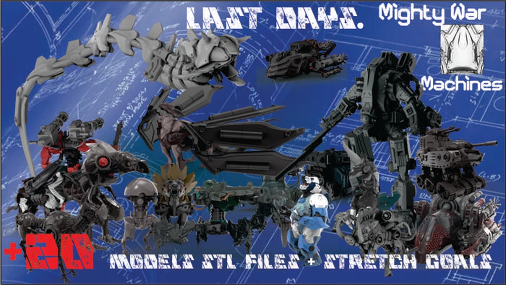 Mighty War Machines - Dark future.
