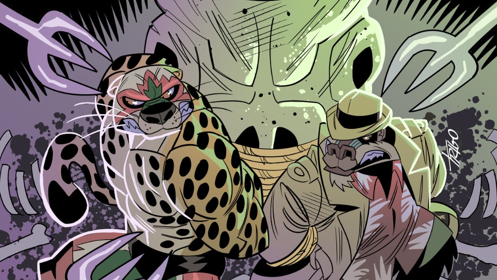 MANDRILL P.I. Issues #1-9 – A noir tale for cartoon lovers