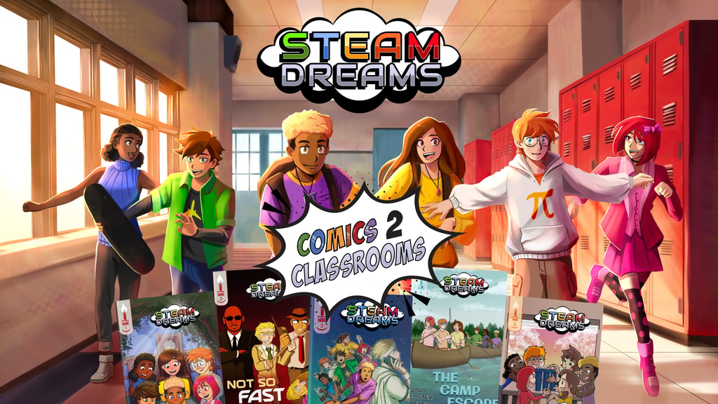 STEAM Dreams Comics 2 Classrooms