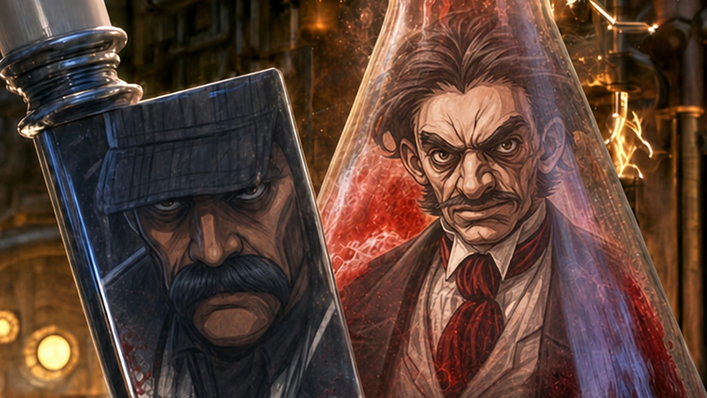 Gothic Horror Team-Up: Dr. Jekyll/Mr. Hyde + Jack the Ripper