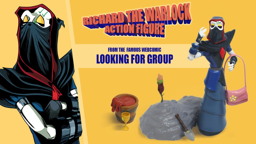 LFG Presents: The Richard The Warlock Action Figure