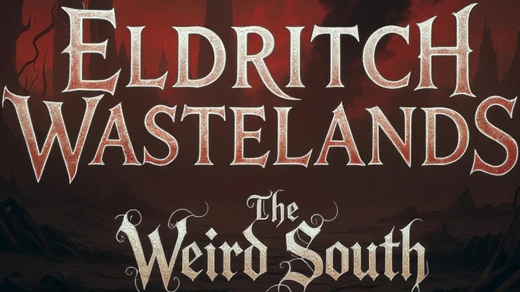 Eldritch Wastelands: the Weird South for Shadowdark RPG