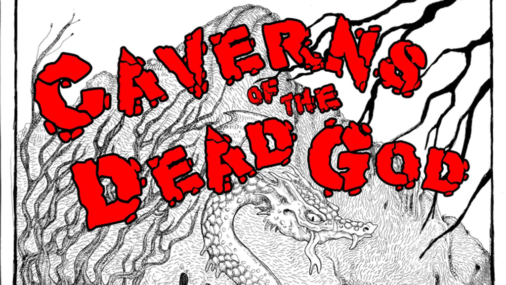 Caverns of the Dead god RPG adventure
