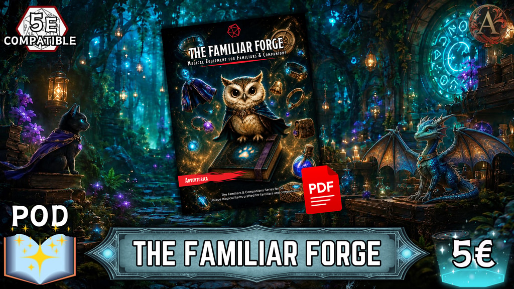 Familiars & Companions for D&D 5e - The Familiar Forge