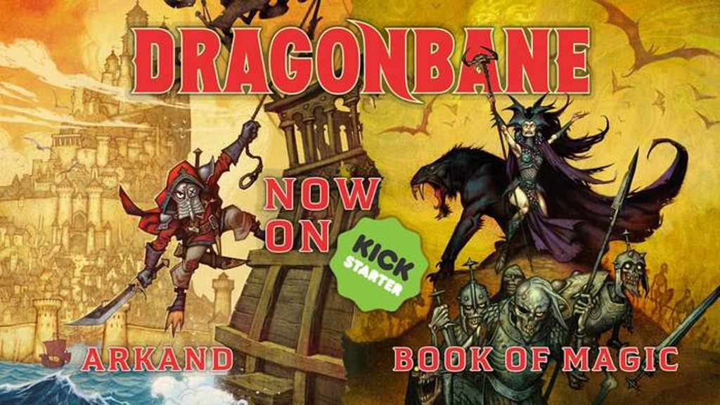 Arkand & Book of Magic for Free League's Dragonbane RPG