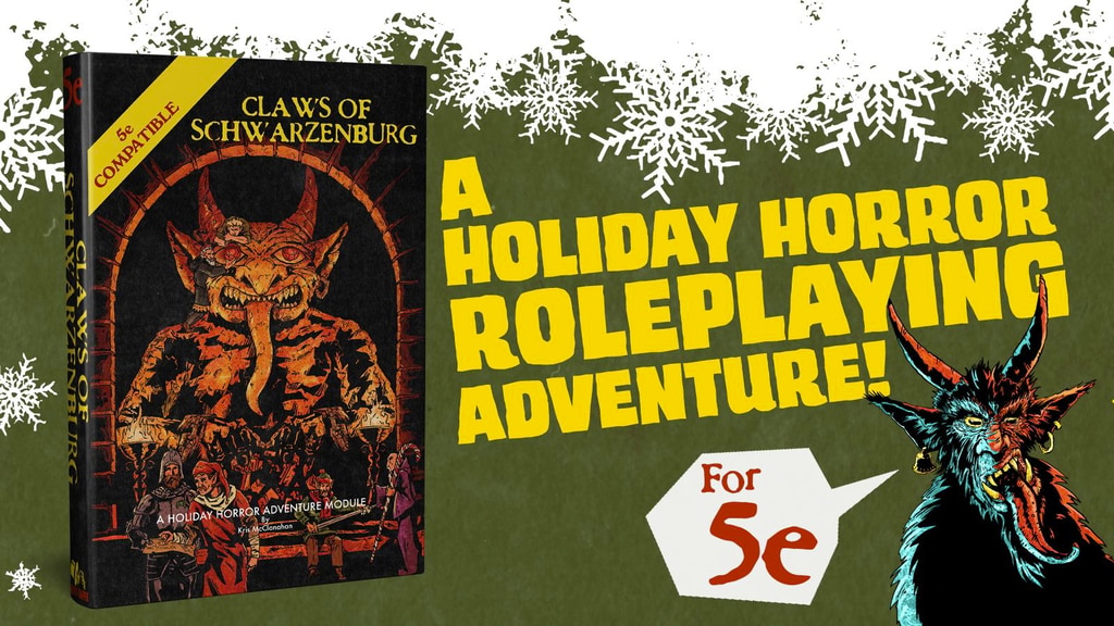 Claws of Schwarzenburg: a 5e Adventure Module with Krampus