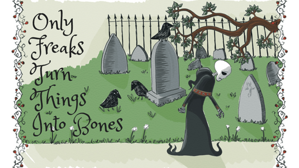 Little Death stands up to bullies in a gothic picture book