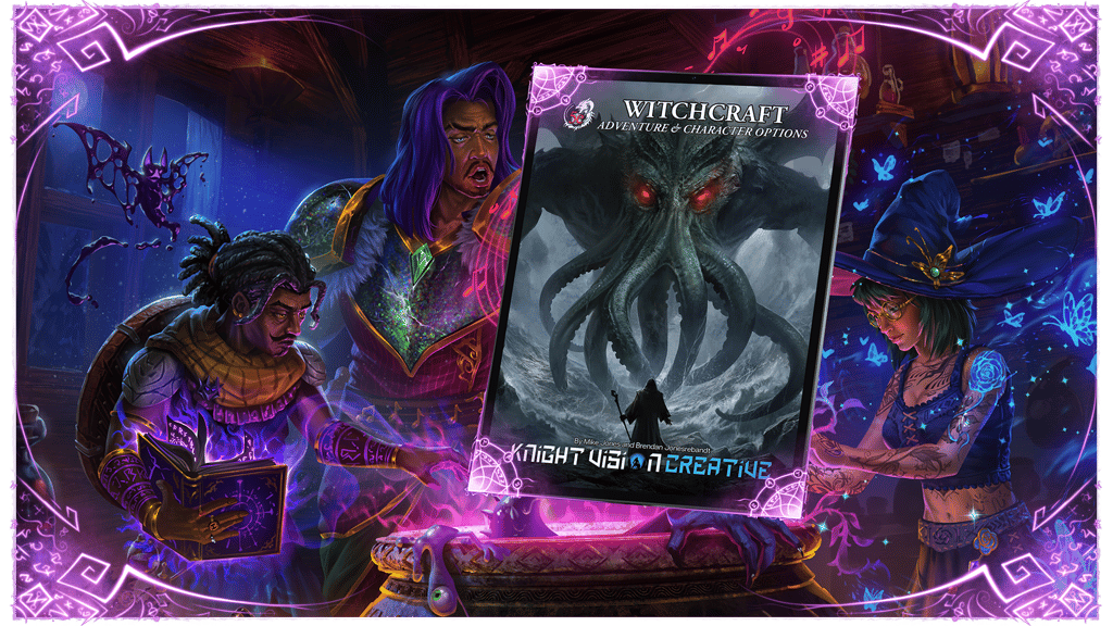 Witchcraft: Lovecraftian Adventure & Character Options