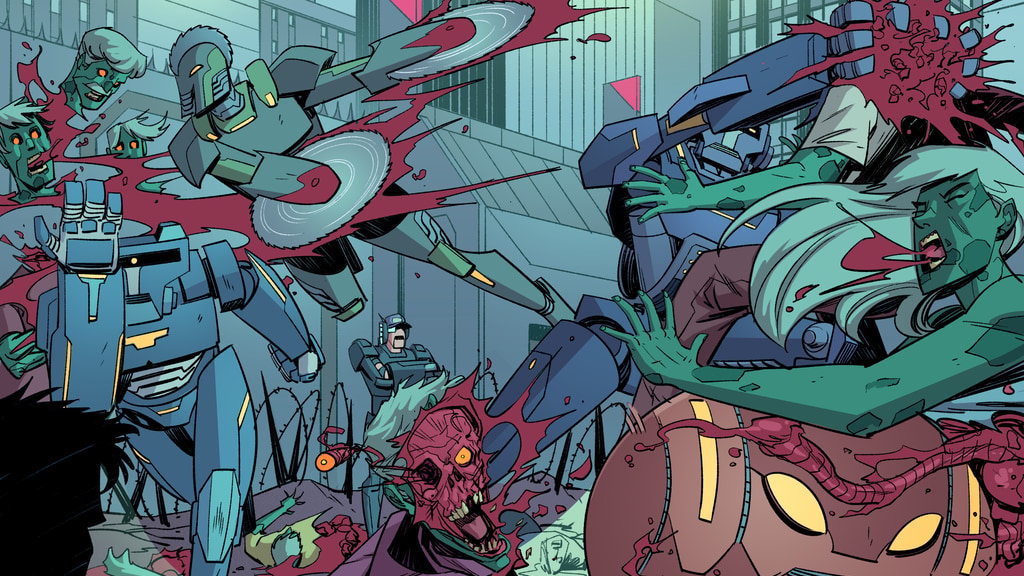 Recon and The Old Brigade:Sci-fi, Horror One Shot Comics 1-3