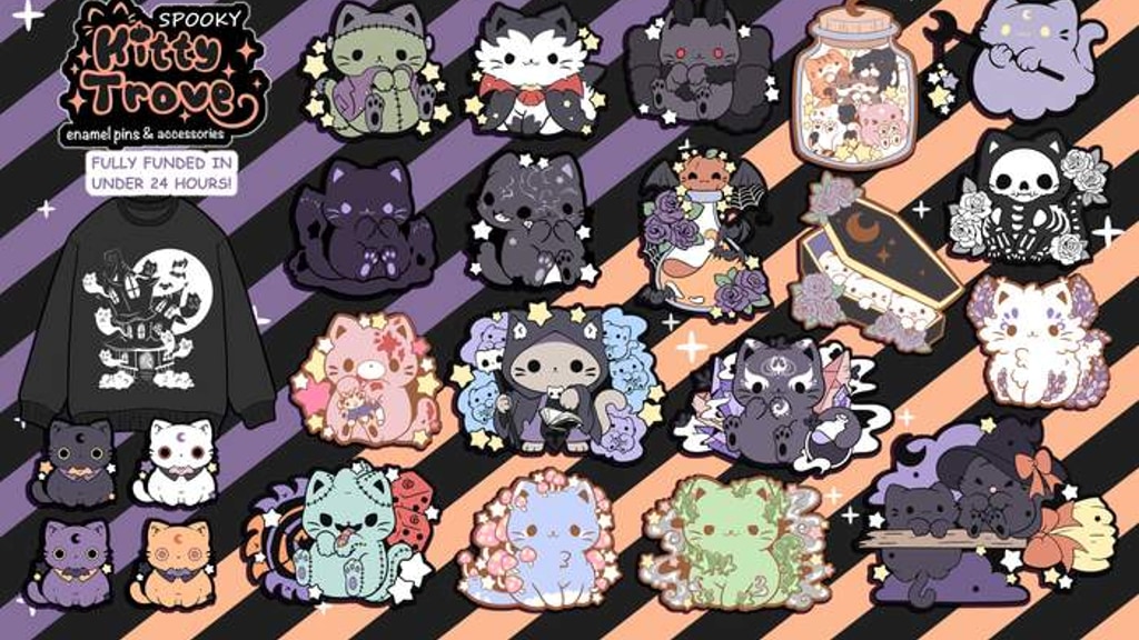 Spooky Kitty Trove - Hard Enamel Pins