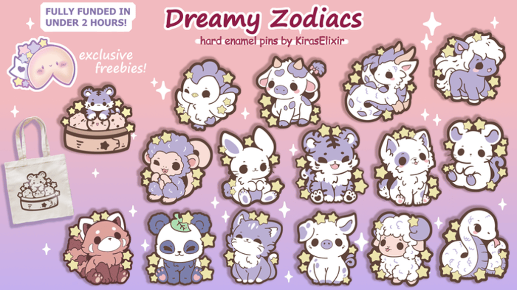 Dreamy Zodiacs
