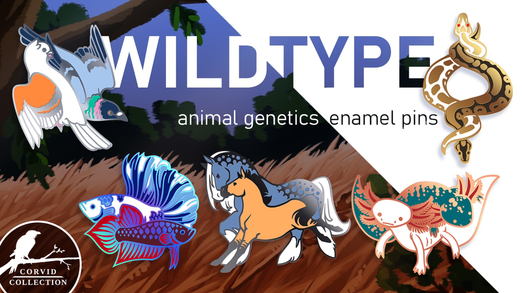 Wild Type Enamel Pin Collection
