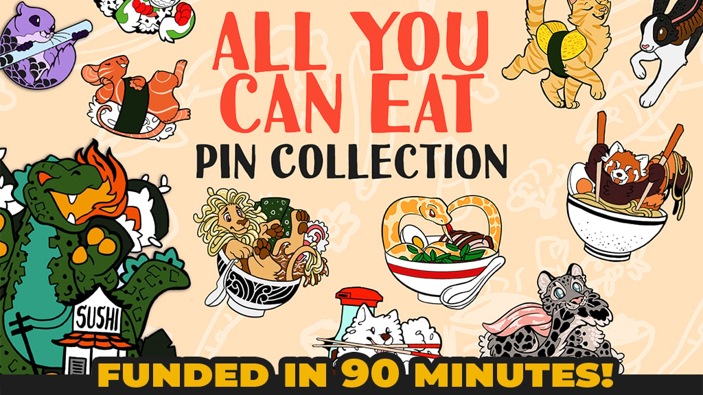 🍣Sushi Tomodachi: All You Can Eat! Pin Collection🍣
