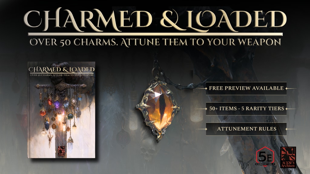 Charmed & Loaded: 50 Modular Weapon Attachments & Upgrades