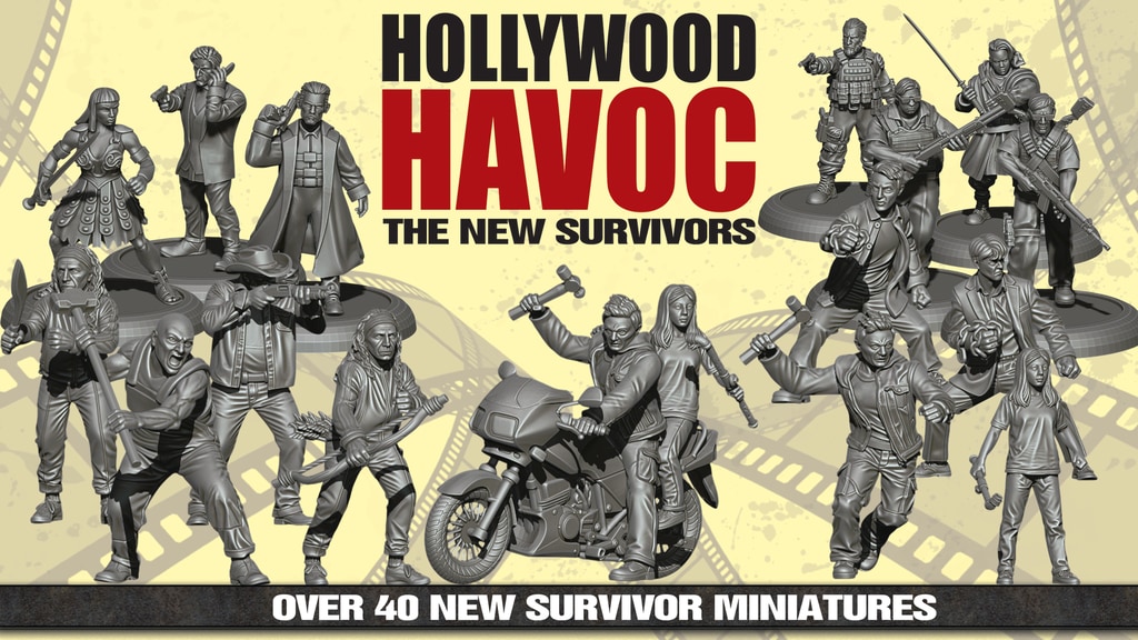 Hollywood Havoc 3 - 28mm Survivor Miniatures