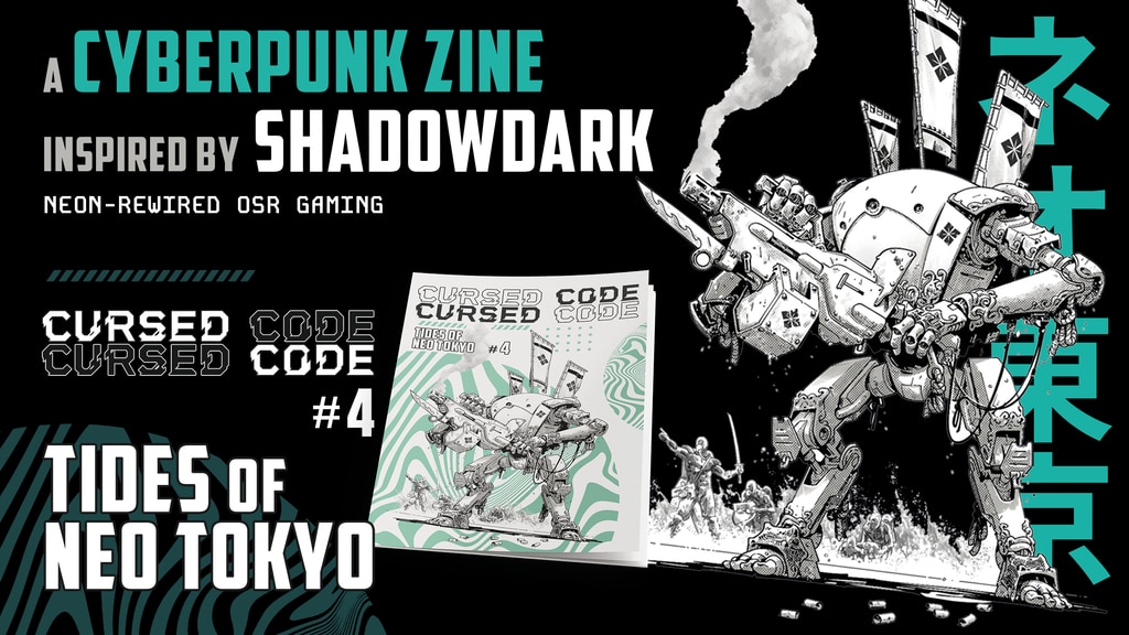 Cyberdark RPG – Cursed Code #4: Tides of Neo Tokyo
