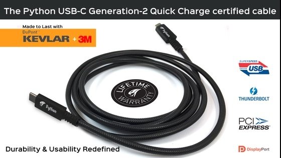 Python: World's Best Charging Cable