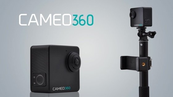 CAMEO360 - The World's Smallest Dual Lens 360º 4K Camera